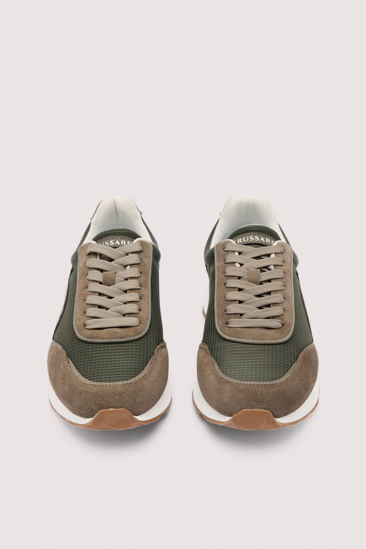 Sneaker Arrow in tessuto e cuoio 4|2e0c09f7e118a81661763b555730434748578d0780169c33ea2101f4c98c2b61