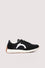 Arrow sneaker in fabric and leather