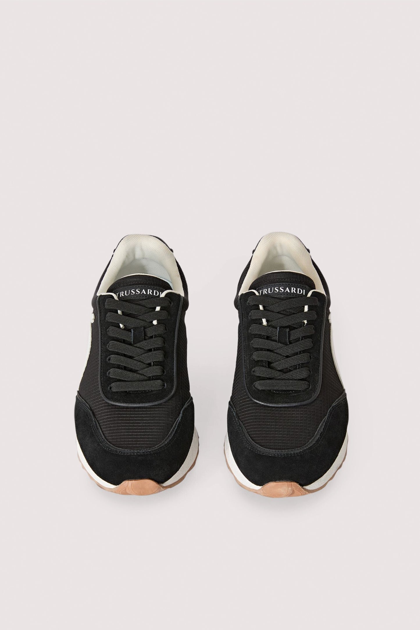 Sneaker Arrow in tessuto e cuoio 2|f90d635293d25dbfadad86a43604f525d598a6066aa6600ec2b1456e2d3d2308