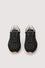 Arrow sneaker in fabric and leather