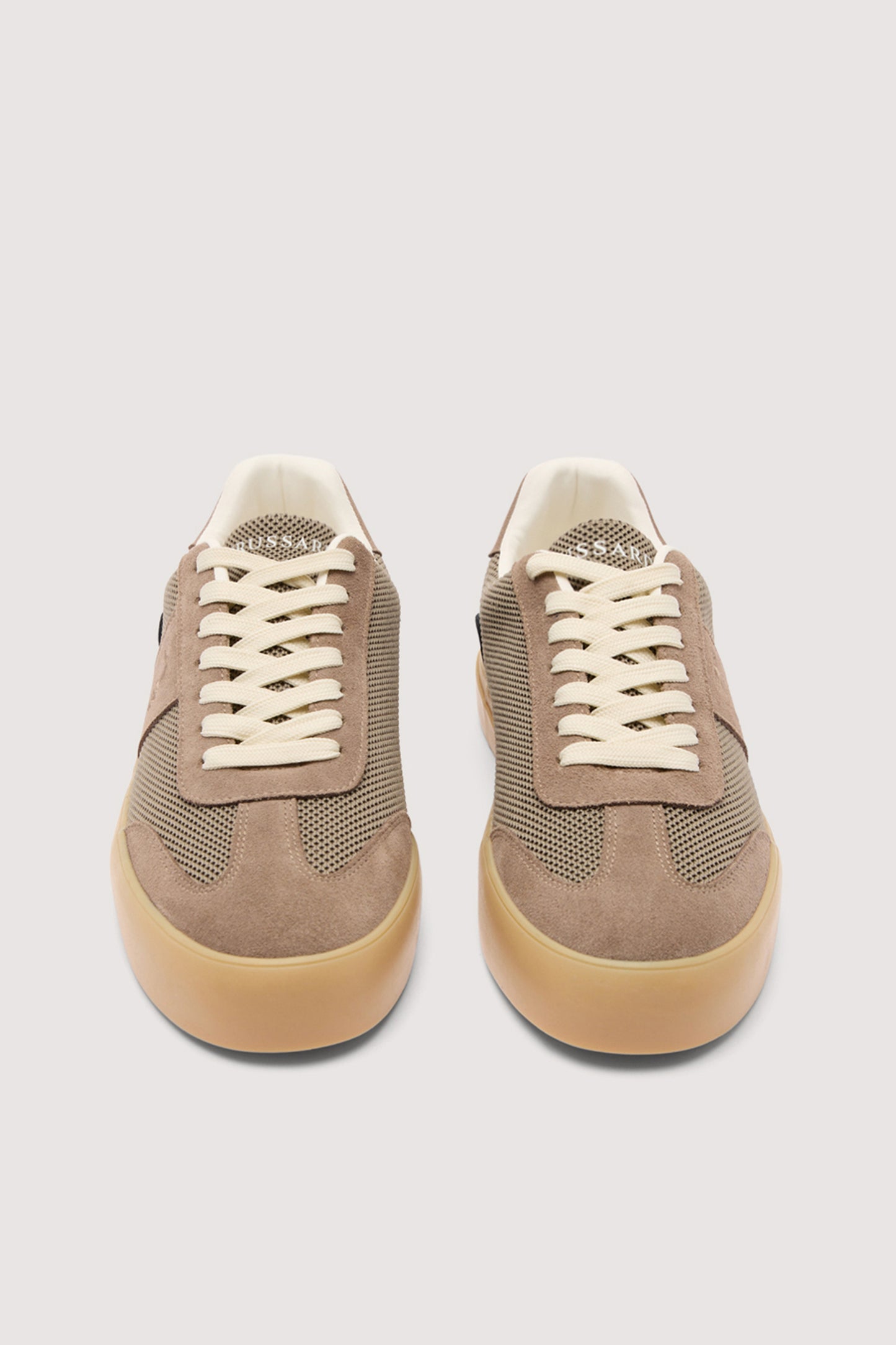 Sneaker vulcanizzata in mesh e pelle 2|ac245c54f62c33a70fab5854e56c883ef6281c896ac4199b1cc8e5cbd2bd5639