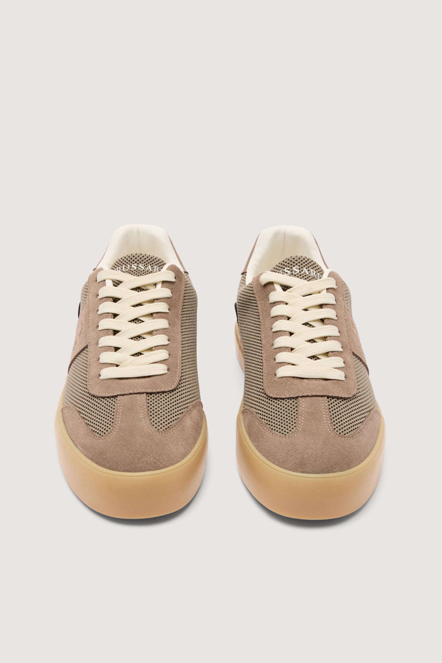 Sneaker vulcanizzata in mesh e pelle 2|ac245c54f62c33a70fab5854e56c883ef6281c896ac4199b1cc8e5cbd2bd5639