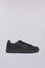 Leather cupsole trainers