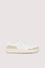 Windhund-Sneaker aus Leder und Veloursleder