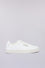 Leather cupsole trainers