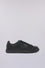 Leather cupsole trainers