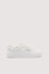Cupsole leather sneaker