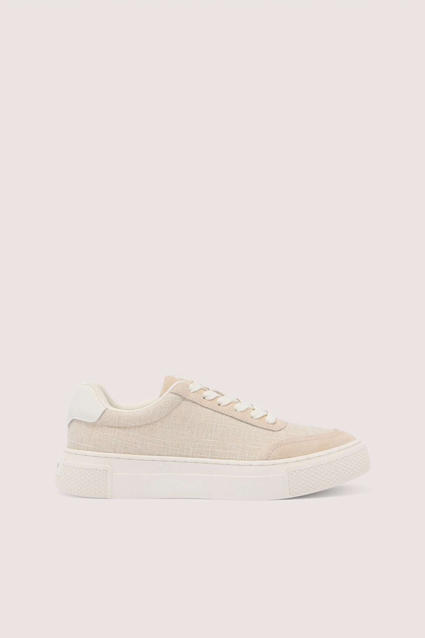 Sneaker in lino e pelle 1|7692953f1ad6a290d7b66d49d3b74d7c63111d9a81532c1ba46b5890525b542c