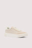 Sneaker in lino e pelle 4