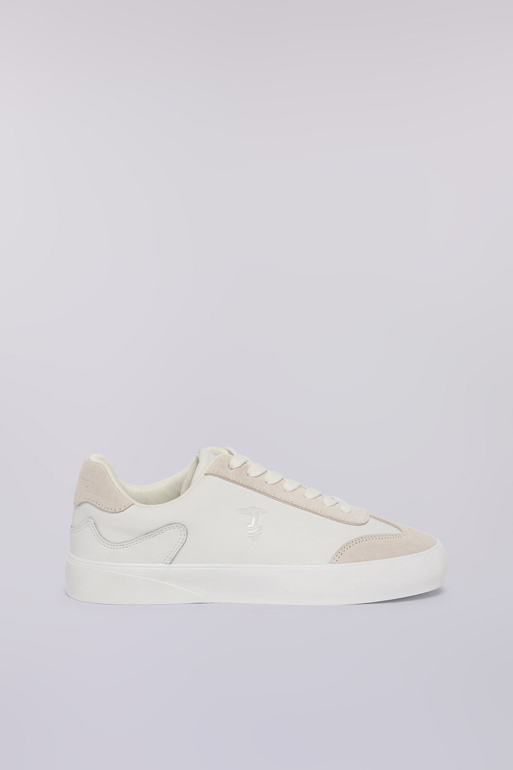 Sneaker vulcanizzata in pelle e suede 1|dda120b4ef89a3afeeca96b7448752f330c065f4cd1aedbebe6ee3ad8ea4c595