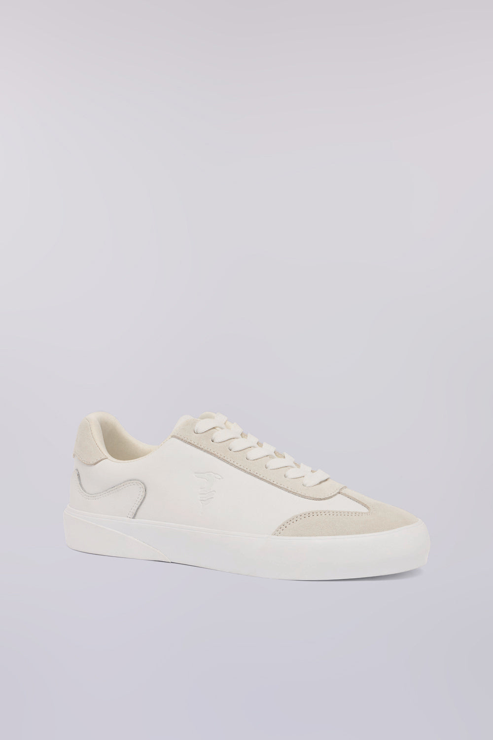 Sneaker vulcanizzata in pelle e suede 2|033beb58f1e3bec5fa5167427489a34c317033c04e65b200ad3bb56e3385ca83