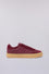 Vulcanised leather and suede trainers
