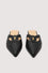 Leather mules