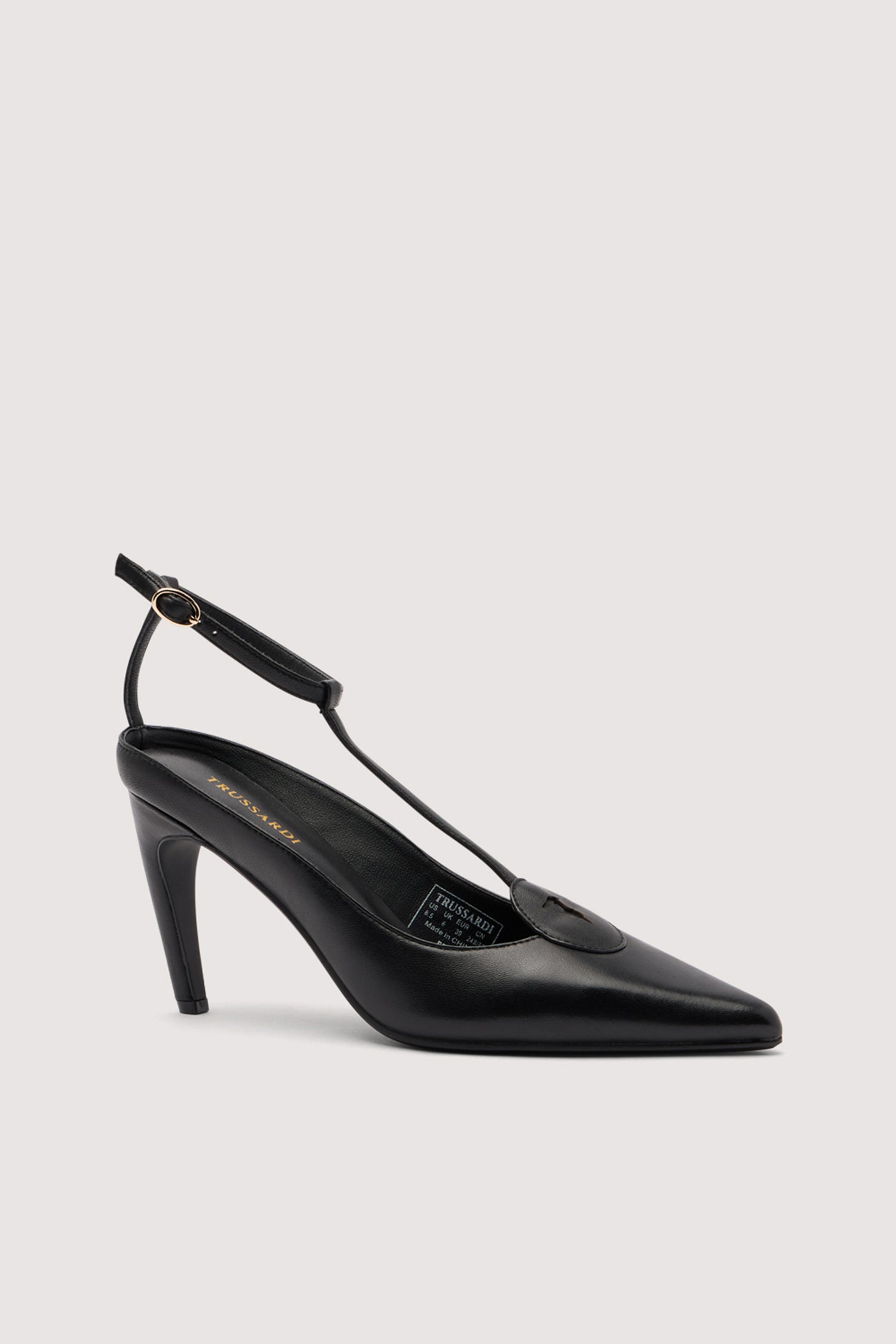 Décolleté con cinturino levriero in pelle 4|efa247741856acfbb3b5c81e159d2d01243223f0ba6a2417158d30c0df901e22