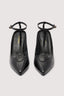 Décolleté con cinturino levriero in pelle 1