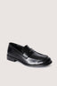 Loafer con fascia e placca metallica 2