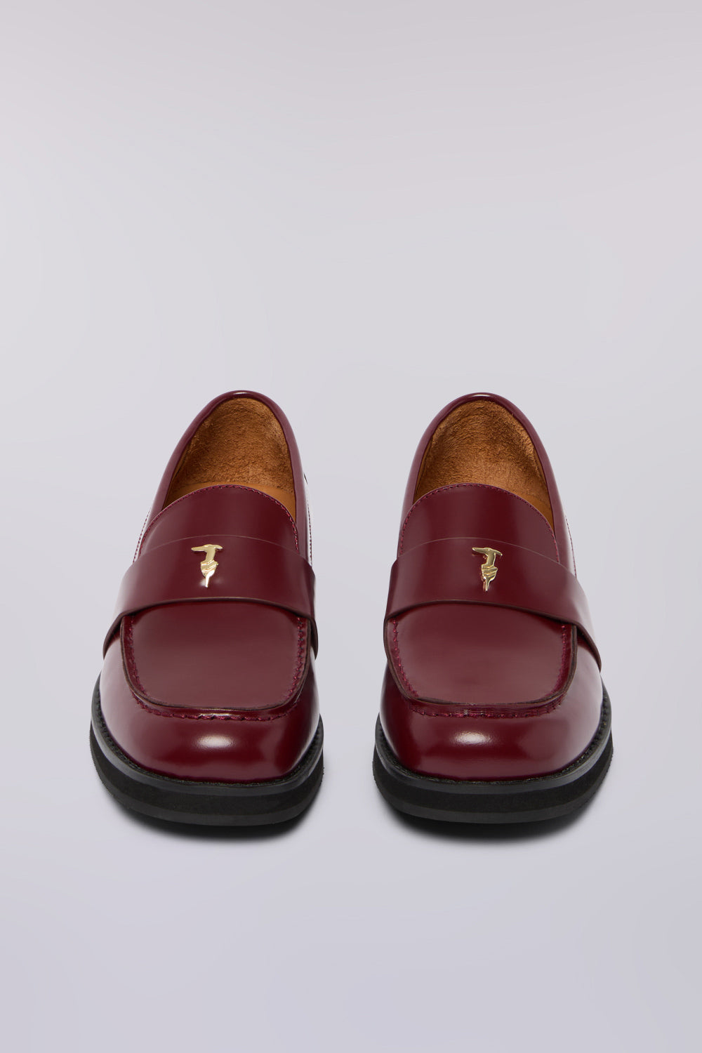 Mocassini in vitello con logo 3|cad313e1b9a48943cdafd5bc050d93a42c944d2e16281f15f3d334fde7d693b0