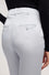 Pantalon flare en twill de viscose