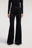 Pantalone flare in twill di viscosa 5
