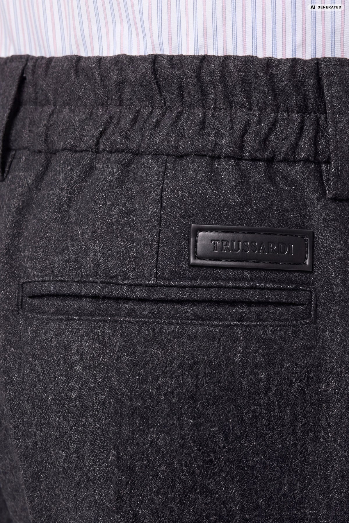 Pantaloni relaxed fit in flanella 4|9c7eda87a0ff5771ec8625bd3a417dc89f0345f2e424c177b54c9ab607b0f164