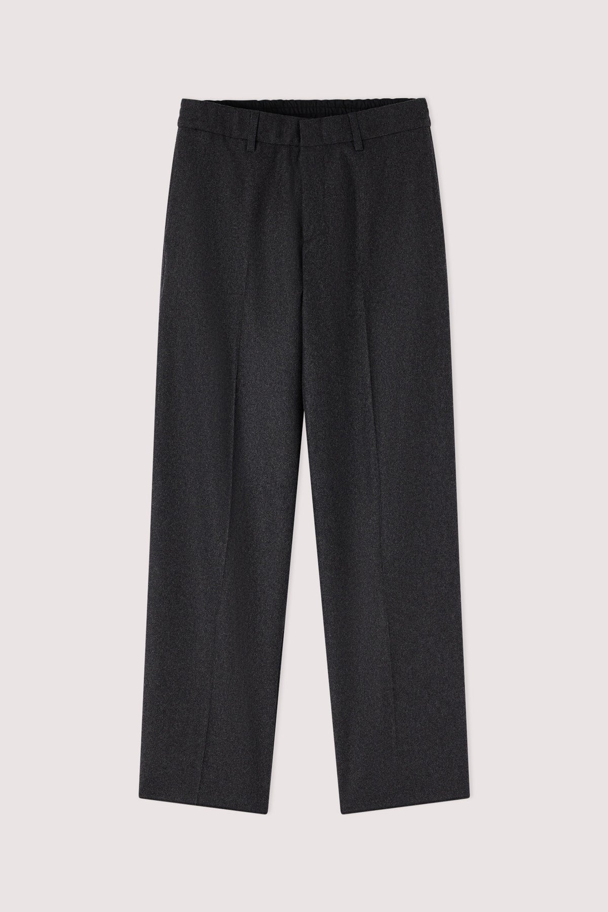 Pantaloni relaxed fit in flanella 1|b24d427841e8359621fb6f270016188232749c0755ff098daf0d8c6d25f81543