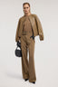 Pantalone palazzo in cady con cintura 4