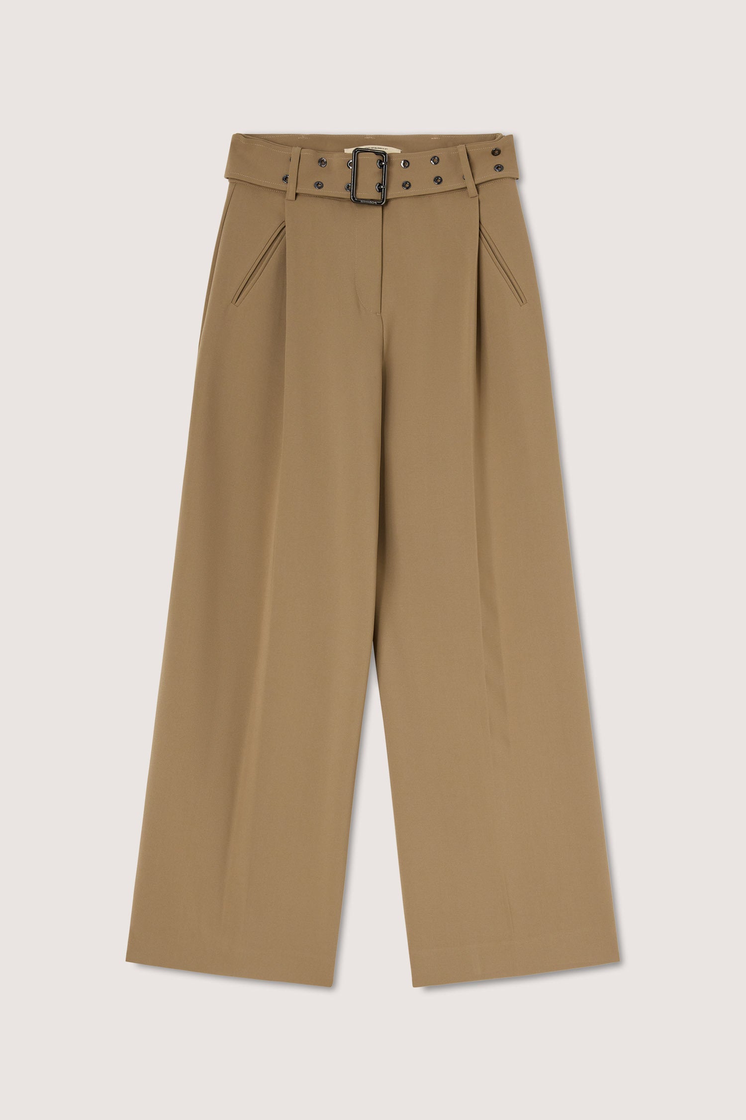 Pantalone palazzo in cady con cintura 5|84e1d08fc7fba0e2441c65b3e0ee34e2eff6da9c73ebc52dec95fdf85a47b309