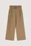 Pantalone palazzo in cady con cintura 1