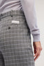 Pantaloni flare in flanella a quadri 1