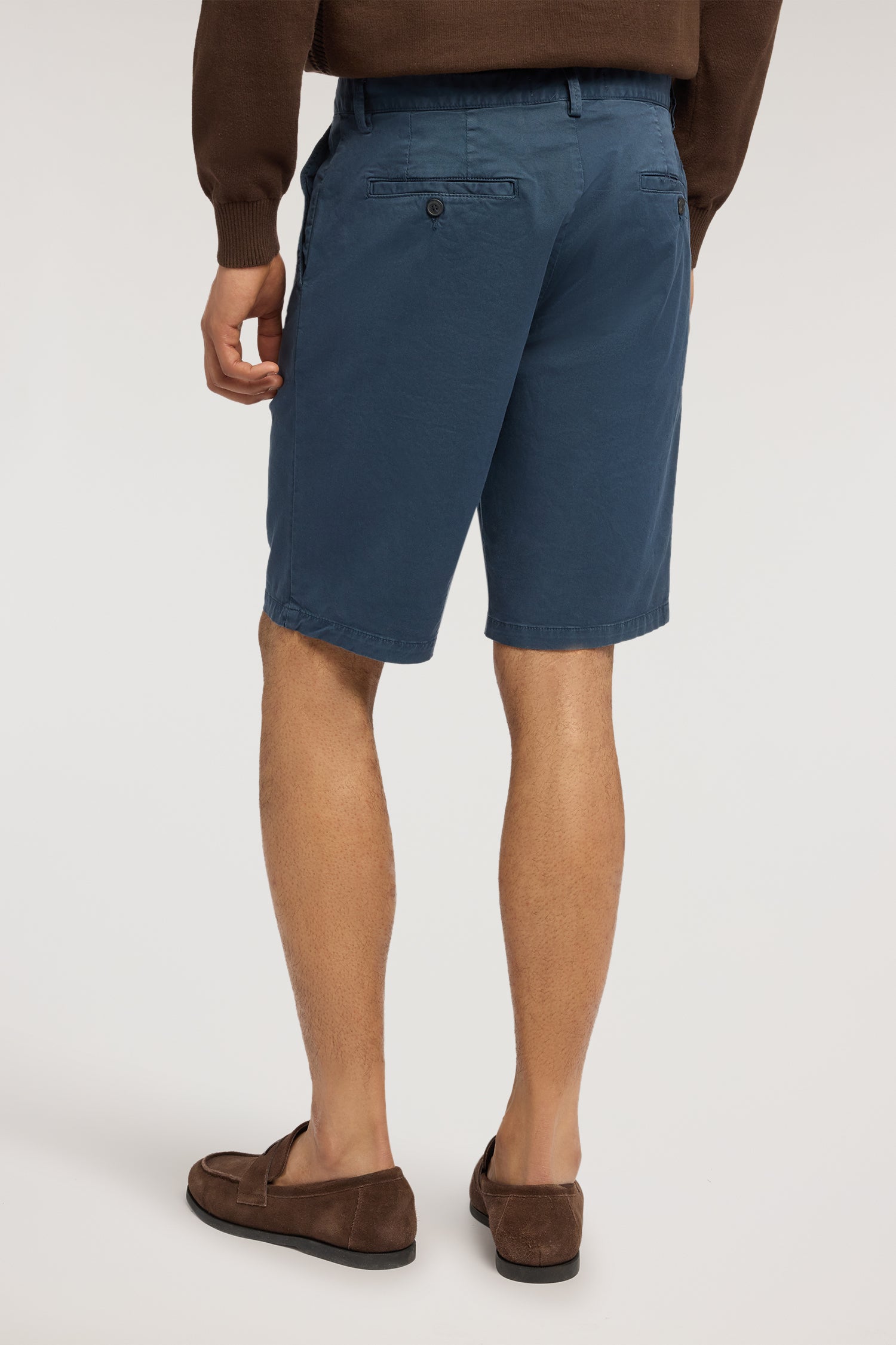 Bermuda Aviator slim fit in gabardina 2|7b5c1597779466f353ec5b3bb793f983b701455958816a4b6e09890ec3a84ba2