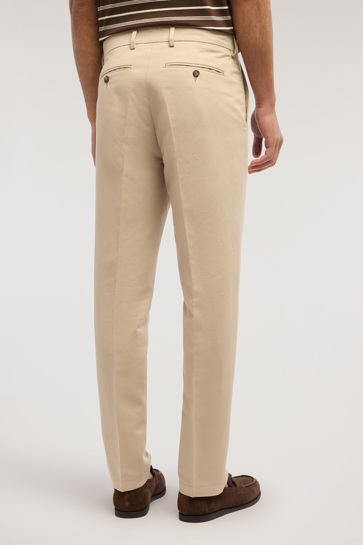 Pantaloni relaxed fit in misto lino 2|7ce5ea3de06cbf650c5cc8801afc99b2a8362d8159069242e9378c423eb4153d