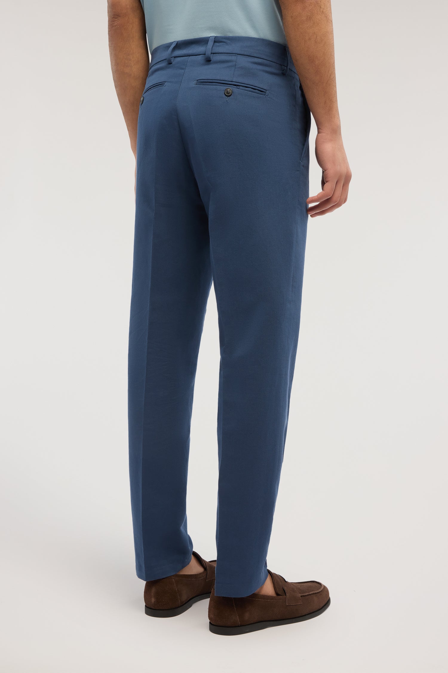 Pantaloni relaxed fit in misto lino 2|100f7c95fc2abc9a2b7b19db4d73cd2ab5ebd179be812864468ac4ed8f7f756a