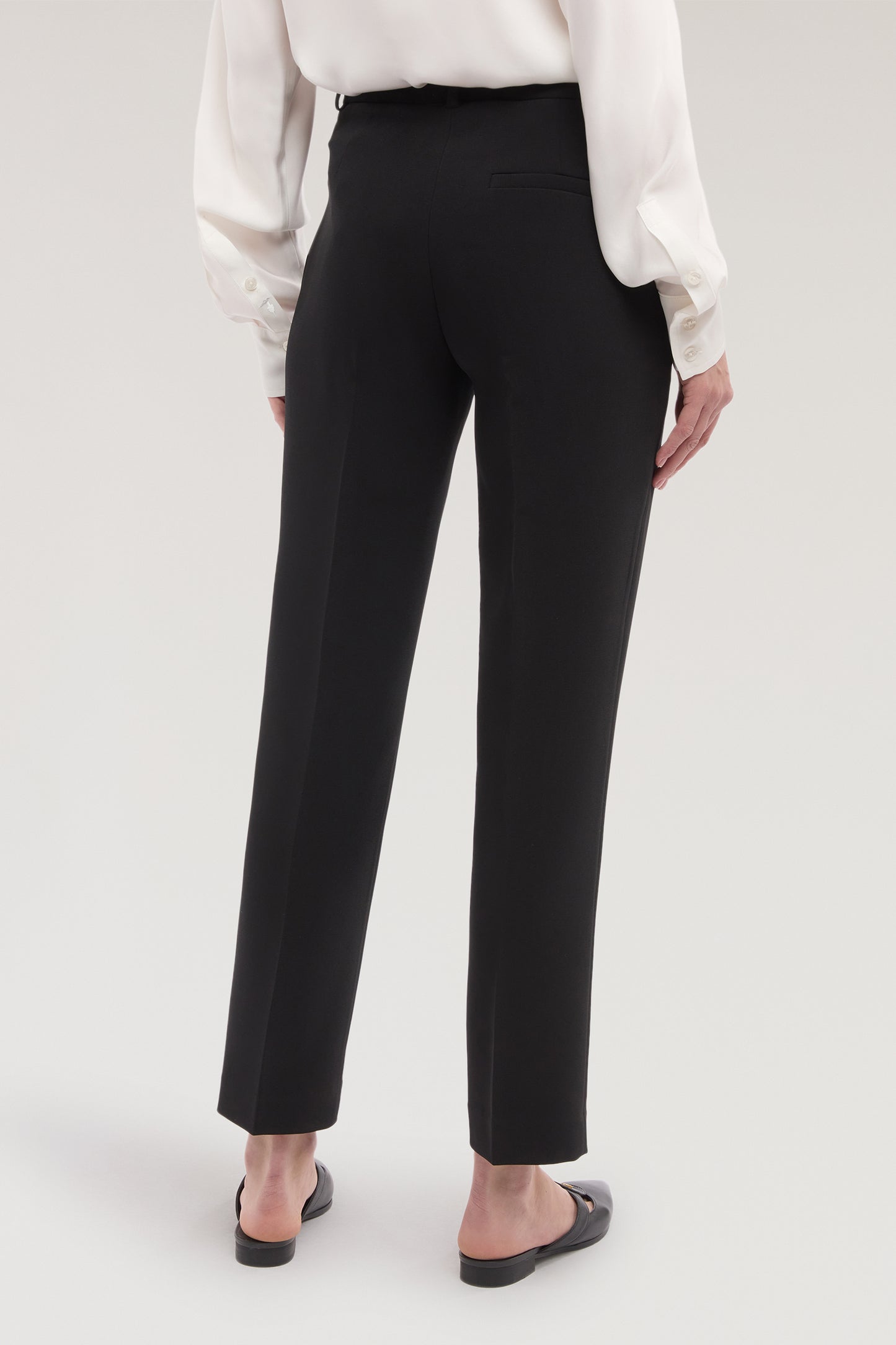 Pantaloni sigaretta in cady  3|27c3b7d28806c86456b2d554807255a3d7df536df7740486ab4a015dbfabbfb8