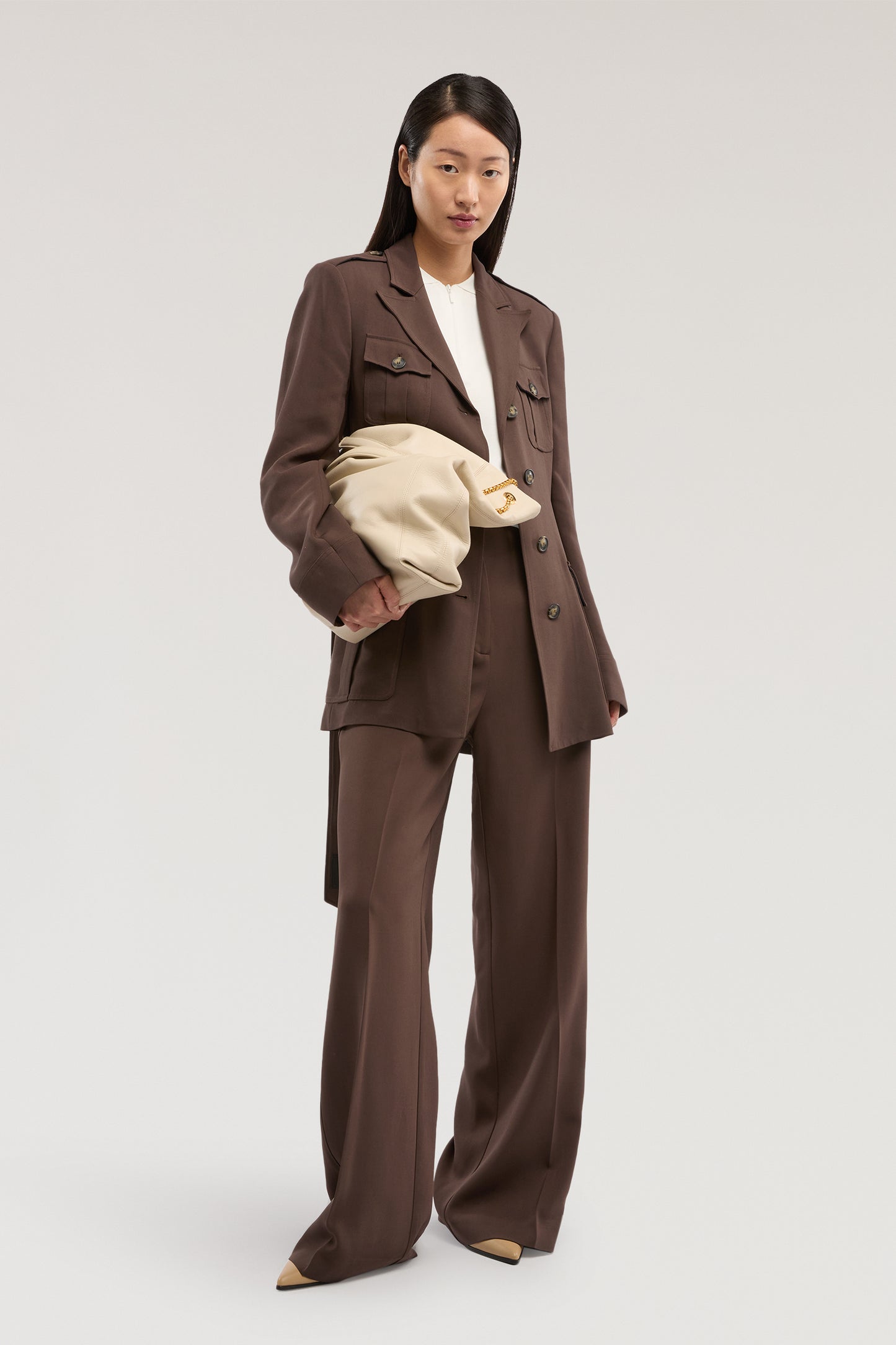 Pantaloni ampi in cady 1|98a1f07bffa9da6a7b6ceb47d790e06f24184bda8fa8d1eb97e07db567eea8eb