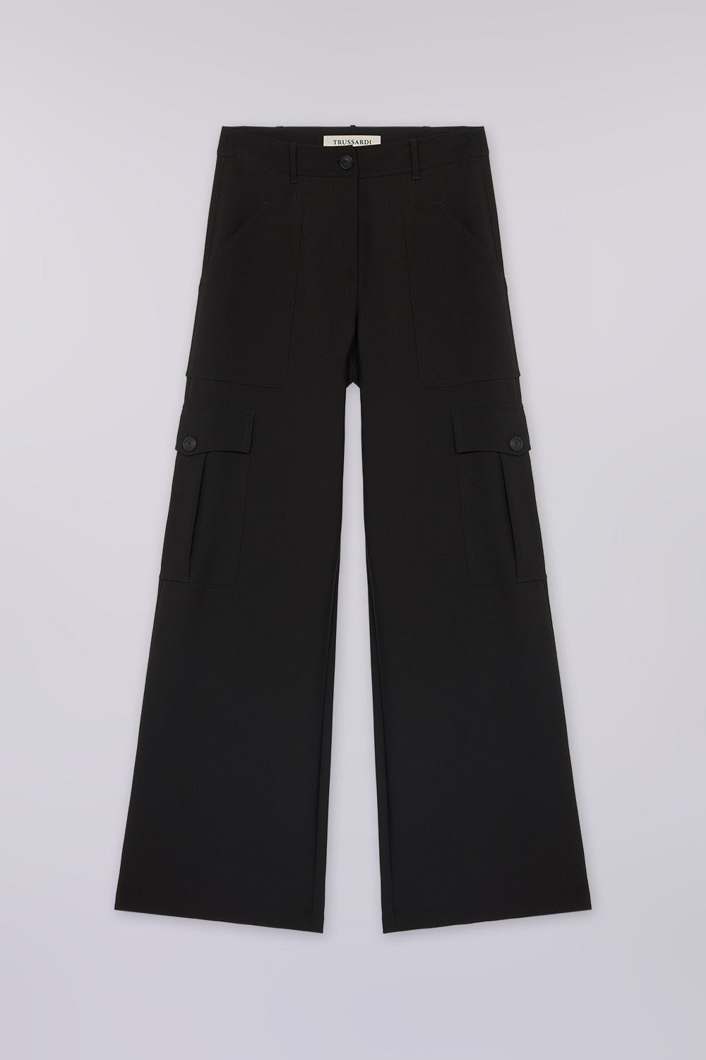 Pantalone palazzo cargo in tessuto 5|31de148712502b27a2531f24dc81ca29d3c29c103c4bf31a3e98e1b5112c4560