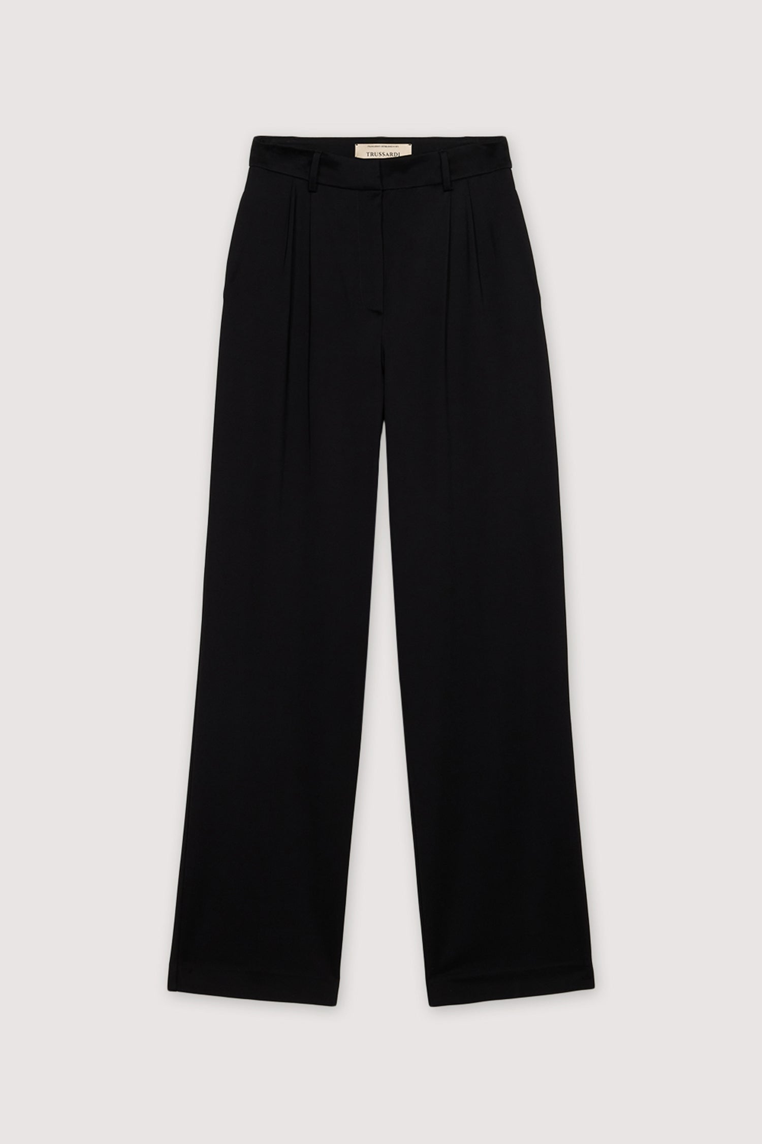 Pantaloni ampi in tessuto fluido 5|03d91c707b59570abee1cf8a964651213b82230431d759722ed3050bc1784a7a