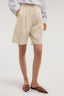 Bermuda in cotone e lino 2