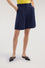 Bermuda shorts in cotton and linen