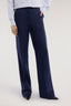 Pantaloni palazzo in cotone e lino 1