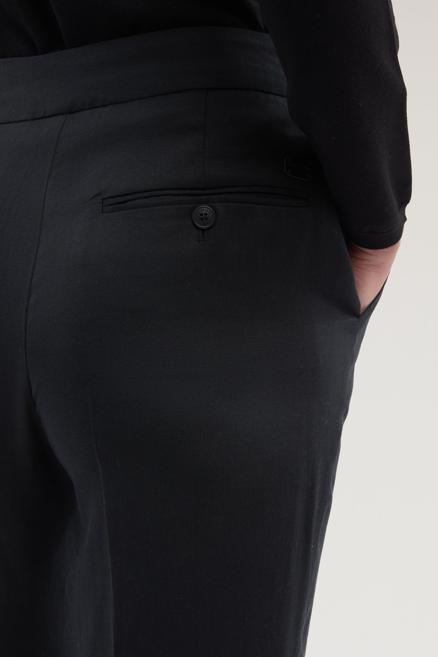 Pantaloni palazzo in lyocell e lino 4|a3e25f1f43747ed53d6aa38290cec61aaae8b1ea3e8931ee6450bb9c11ed6e4a