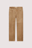 Pantaloni 5 tasche straight fit in suede 6