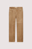Pantaloni 5 tasche straight fit in suede 6