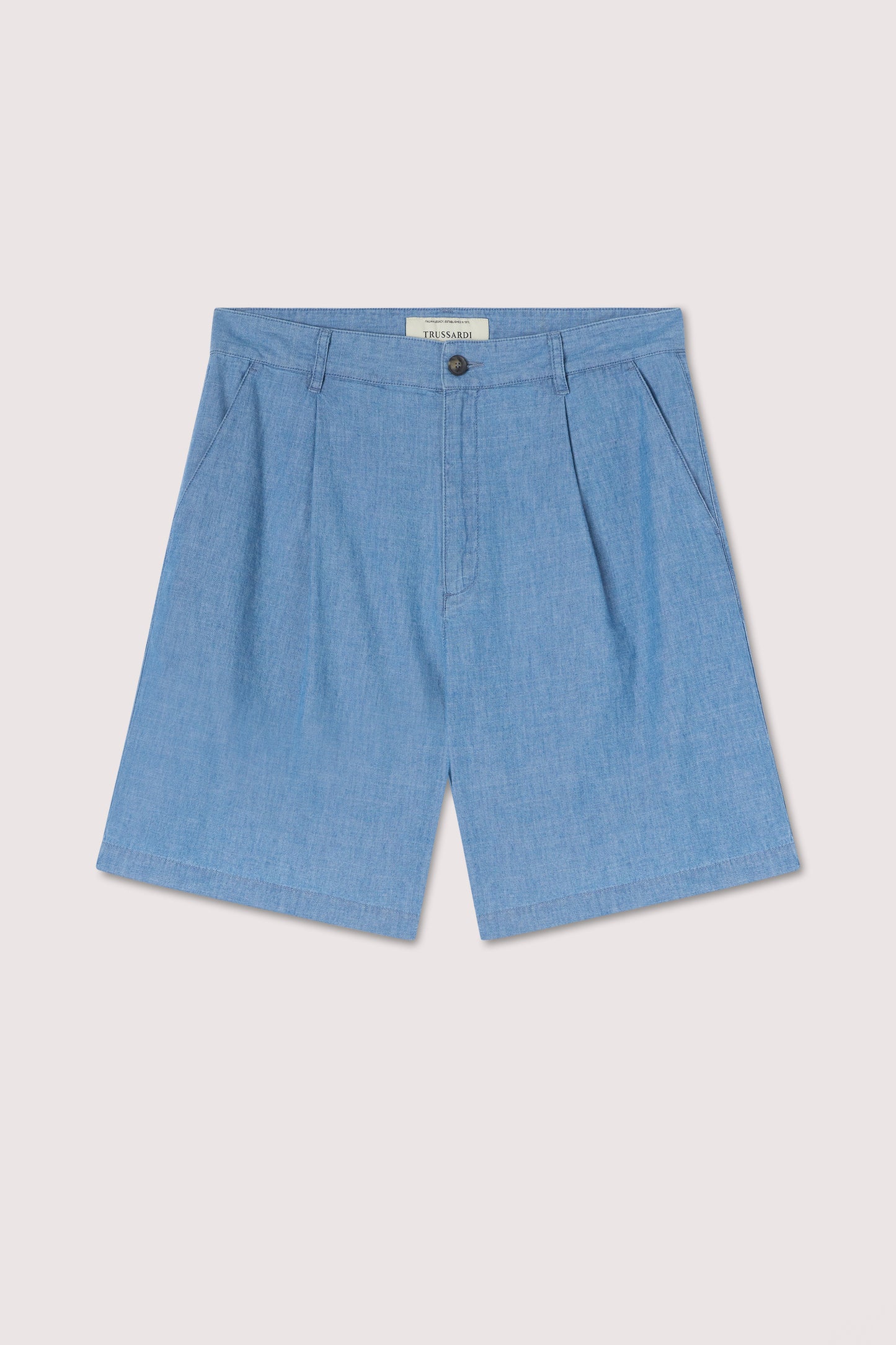 Bermuda Relaxed Fit in Cotone e Lino 1|2da6f31cda5b64e3d32856a133414a880febd4417e3512c666ba469ec1d410cd