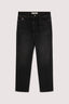 Jeans 380 Icon regular fit in denim sovratinto con patch in pelle 6