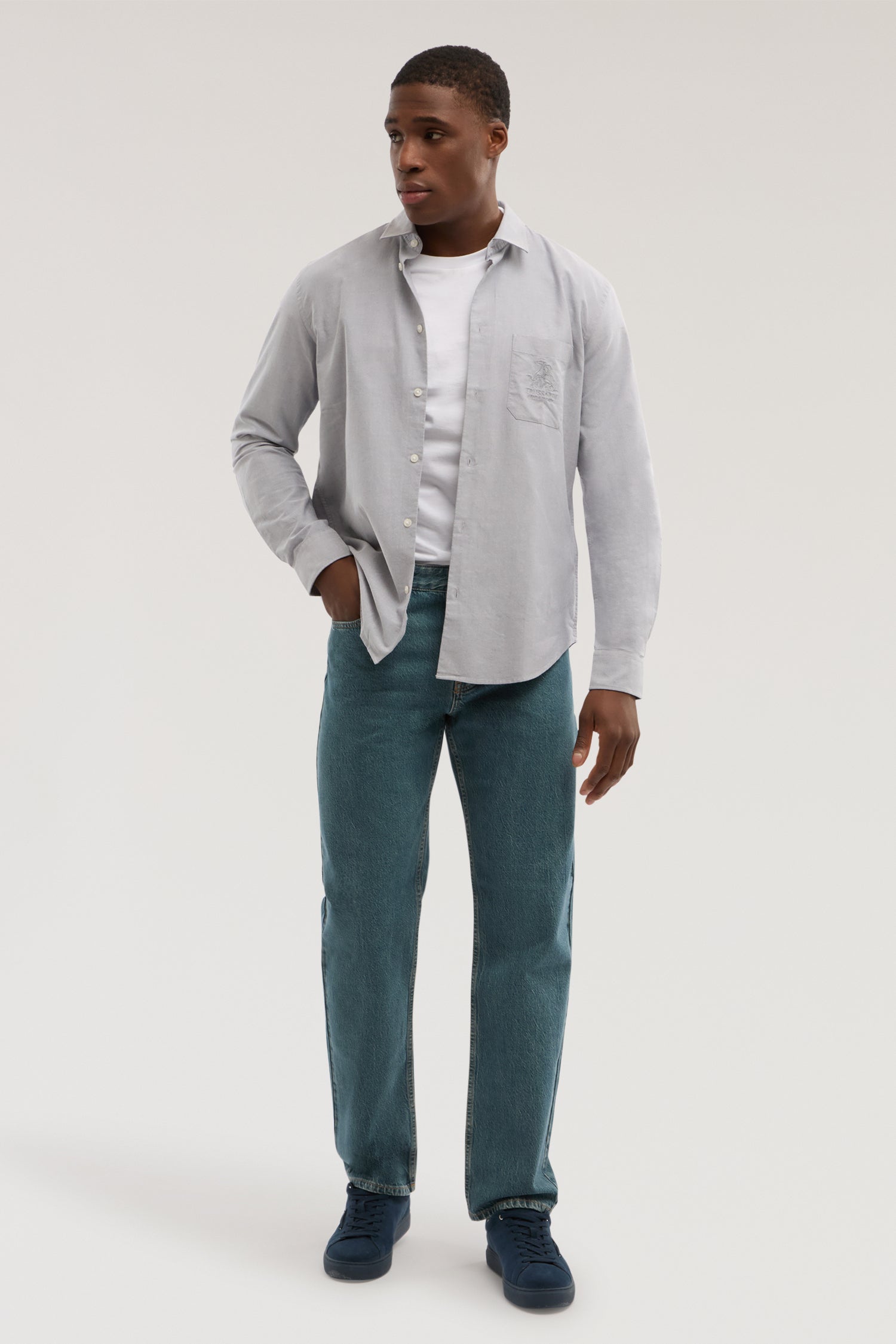 390 Straight – Jeans in Denim di Cotone 4|6f44850456ed03a09e3c3724a1d3fd61513af9f01a4f86504226d281273133b0