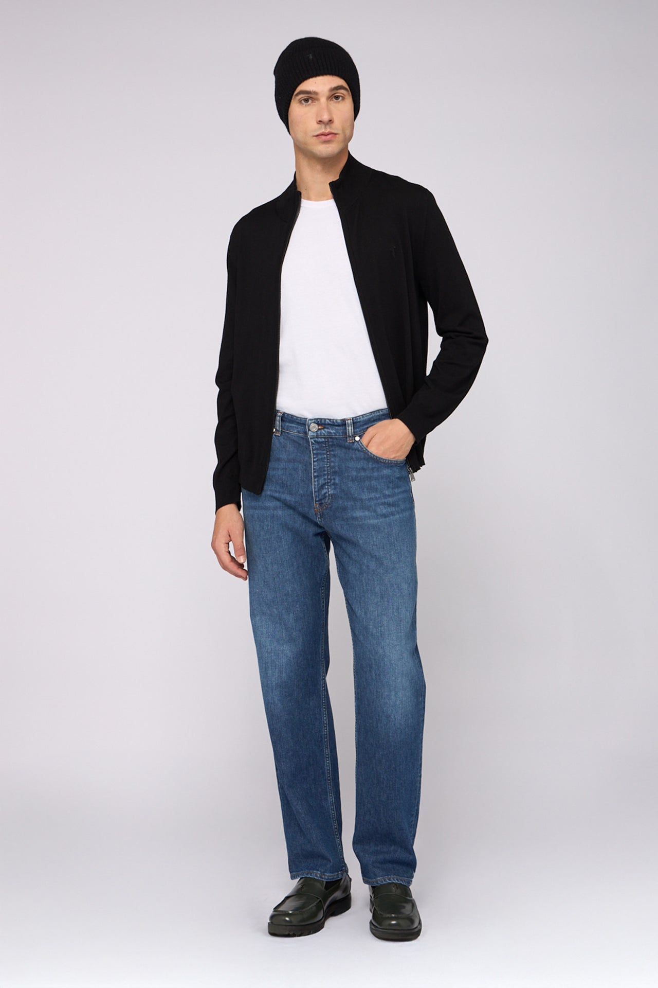 Trussardi Jeans Blue Cotton Men Jeans