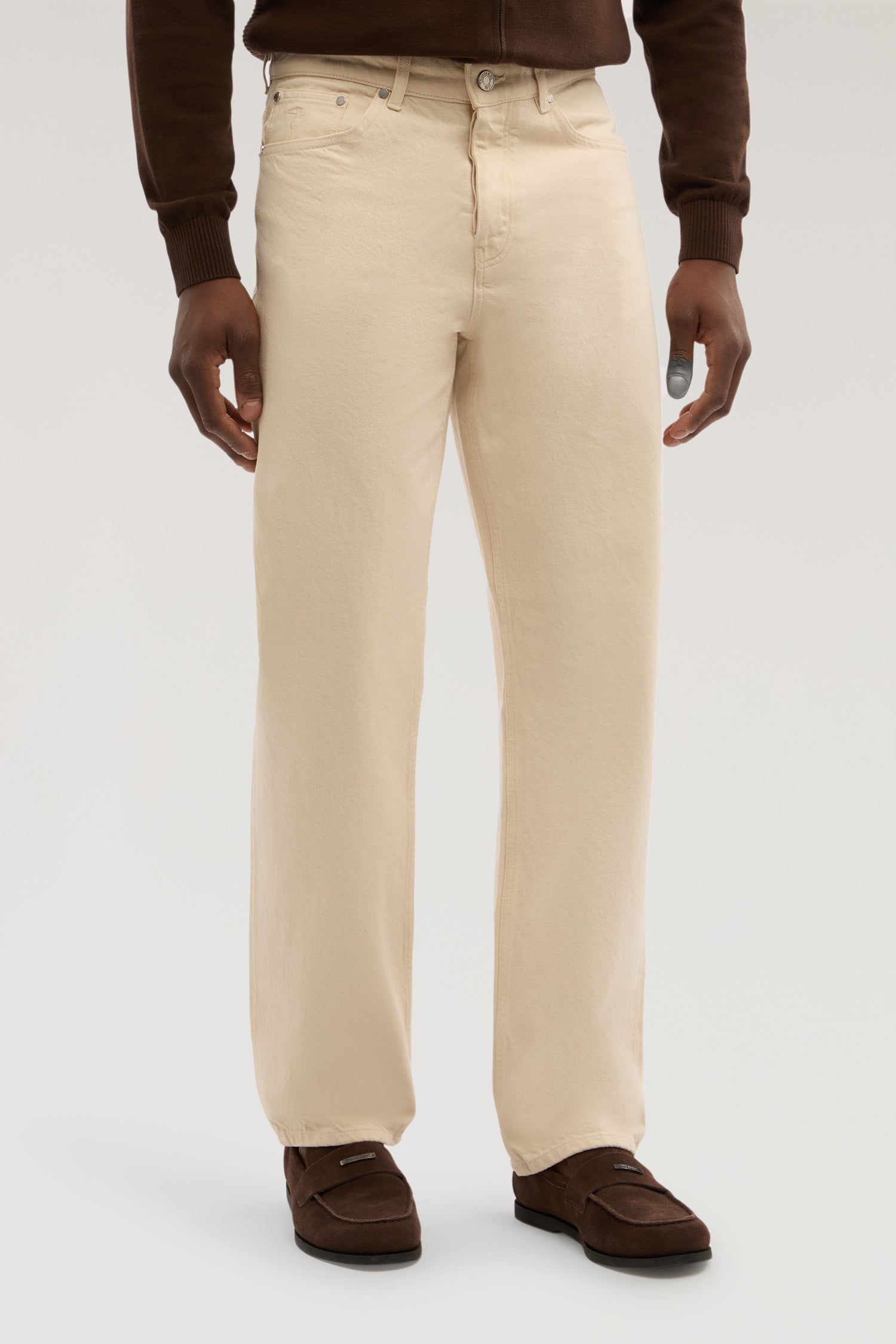 390 Straight – Jeans in Denim di Cotone 1|7a6054fb39e493edf901040db1518521f98870fa676665e06381be422c040c62