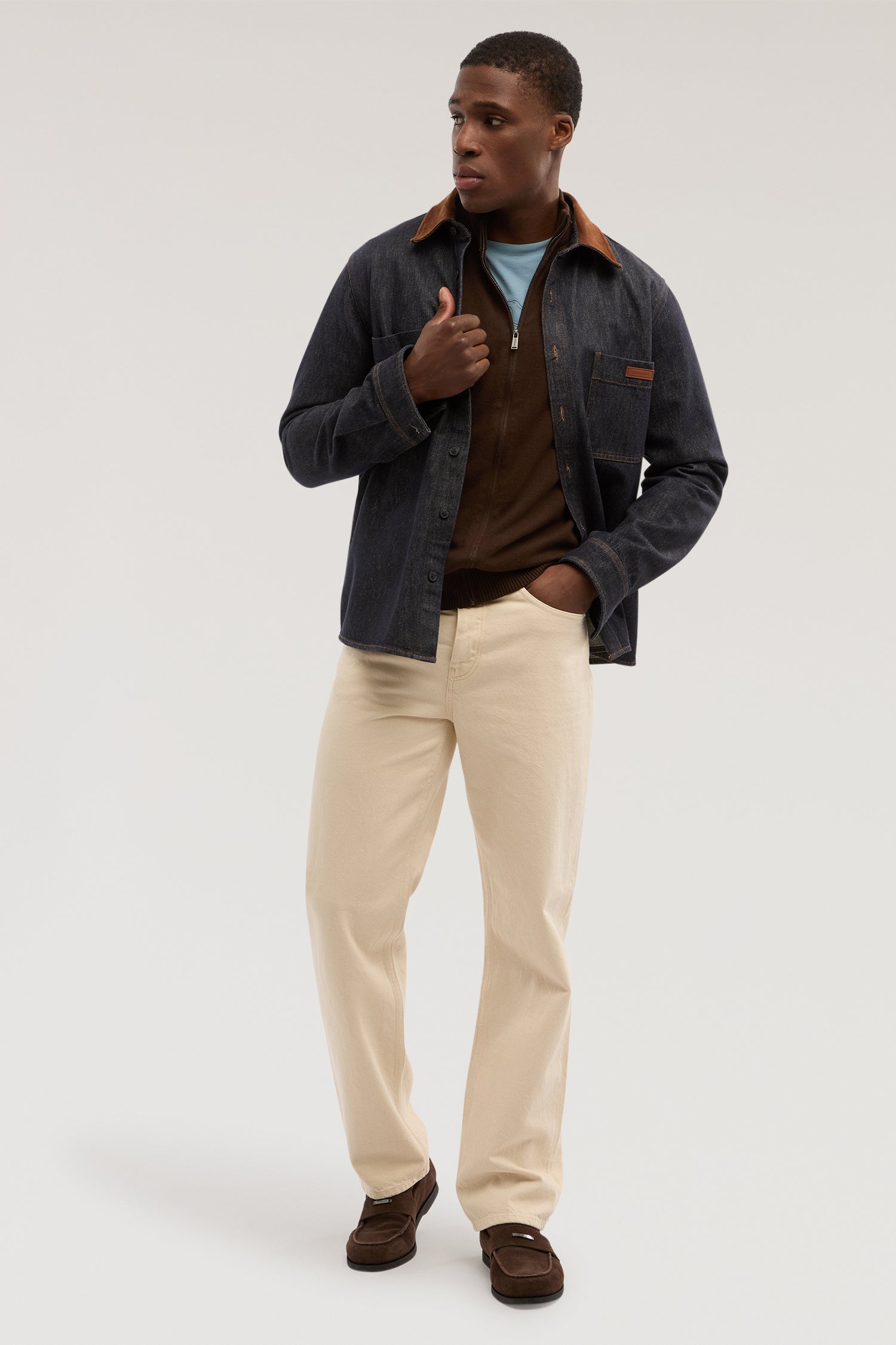 390 Straight – Jeans in Denim di Cotone 4|790ccc15968067e3b2eb7beb5357706c3eaaa59e5e6504f7b9c6aba3dce077b3