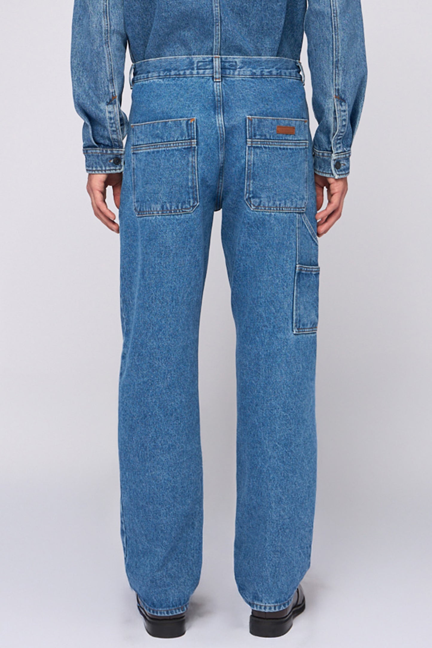 Jeans workwear 391 in denim stone washed 2|862a4633db3020a5d66ba6f8fa5594a5b479baebf67b64ff20a4a1eeb5a3de18