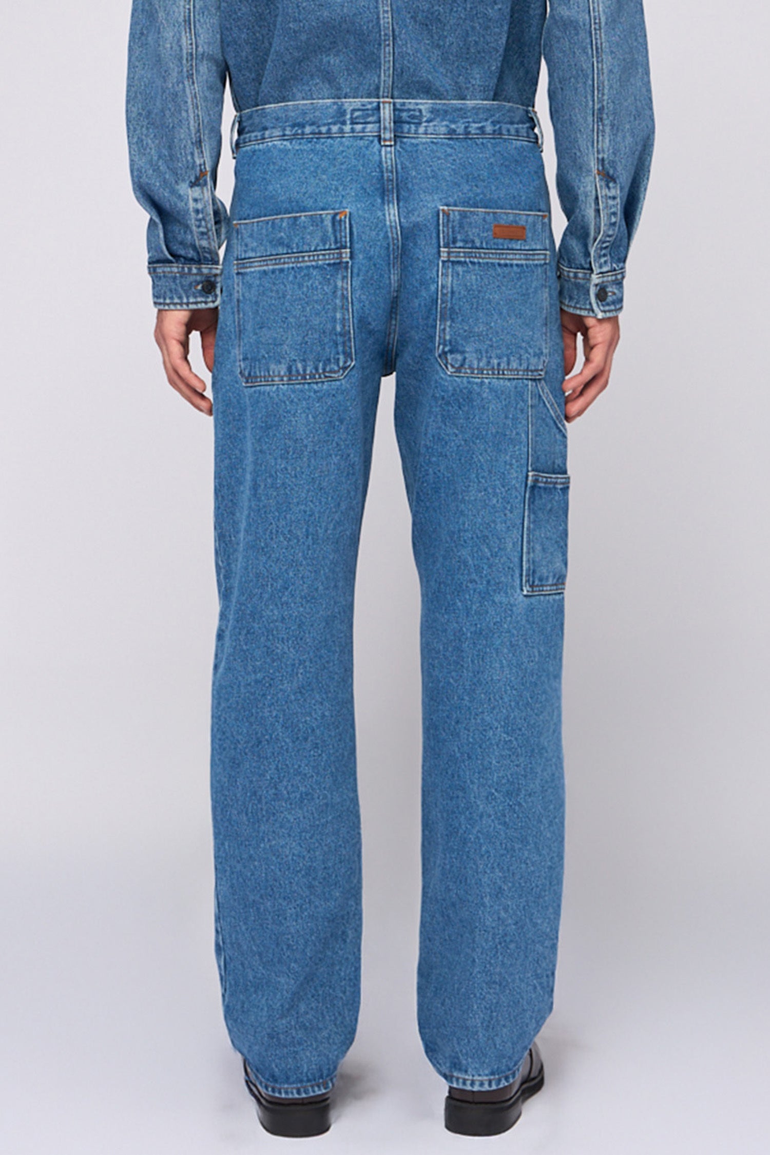 Jeans workwear 391 in denim stone washed 2|862a4633db3020a5d66ba6f8fa5594a5b479baebf67b64ff20a4a1eeb5a3de18